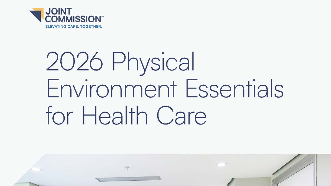 Physical Environment | Joint Commission